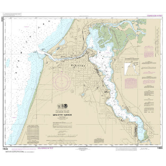 #14938 Manistee Harbor & Manistee Lake image number 0