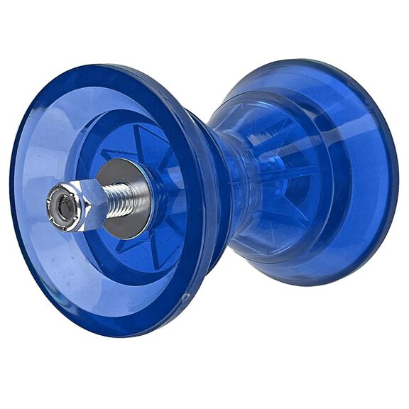 3" Trailer Super Bow Roller, Blue Poly image number 0