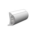 Rigid Black Rub Rail Kit, 1 1/2" x 5/8", 3 Pieces 7.5', 7.5' & 5' Lengths image number 0
