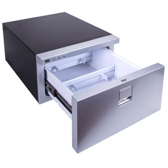 Drawer 30 Stainless Steel Refrigerator Only, DC Only, Digital Display, Optional Stainless Steel Flange image number 0