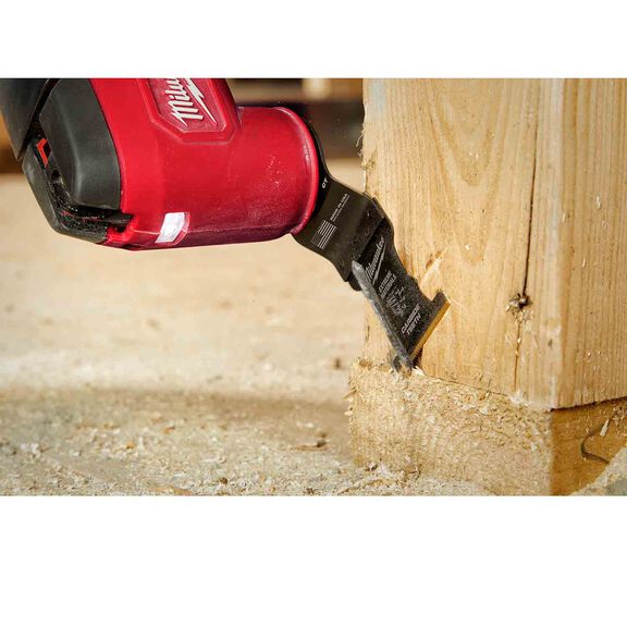 MILWAUKEE&reg; OPEN-LOK&trade; 1-3/8" Carbide Teeth Multi-Material Multi-Tool Blades, 3 Pack image number 2