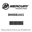 Mercury Quicksilver 8M0081415 Fuel Injector Kit image number 1
