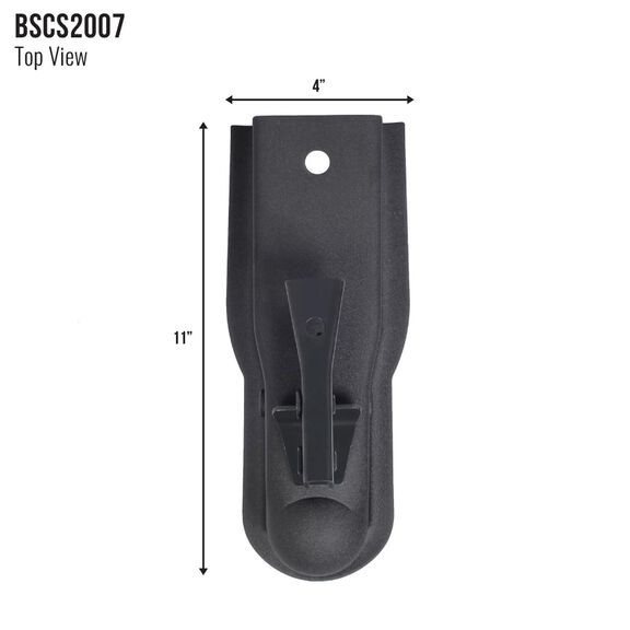 Blackout Series 3500lbs Coupler, 2-1/2" Channel, 2" Ball image number 6