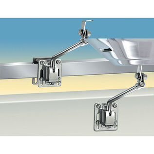 Square/Flat Rail or Side (Bulkhead) Mount for Magma Marine Kettle Grill