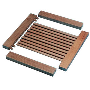Build-Your-Own Louvered Teak Door
