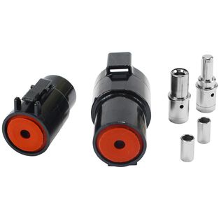 6 AWG DTHD Deutsch Power Plug and Receptacle w/Pin and Socket