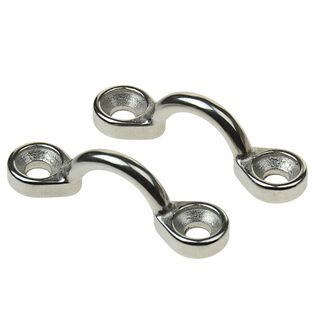 Eye Straps, Stainless Steel, 2 Pack