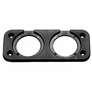 Rear Panel Mount for Two Round Digital Voltage Gauges