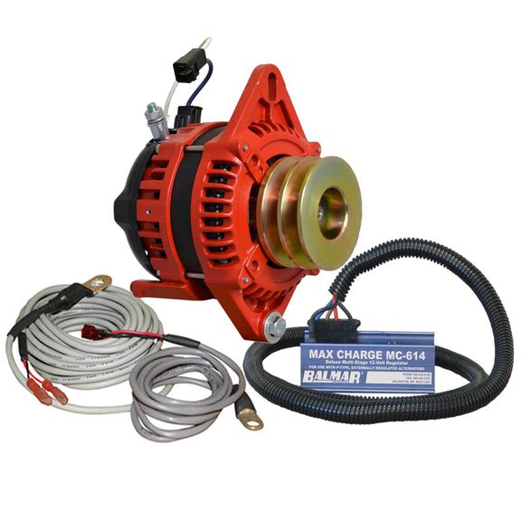 XT-Series, 170 Amp, 12 Volt, Single Foot, Dual Vee Pulley Alternator Charge Kit image number 0
