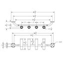 4-Rod Transom Mount Rod Holder image number 2