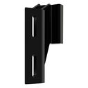 Raptor Jack Plate Adapter Bracket, Black, Starboard, 5" Setback, 4" Rise image number 1