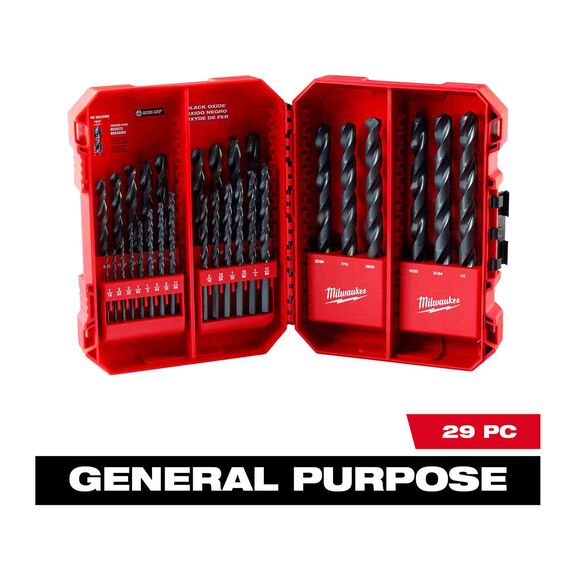 THUNDERBOLT&reg; Black Oxide Drill Bit Set, 29 Piece image number 0