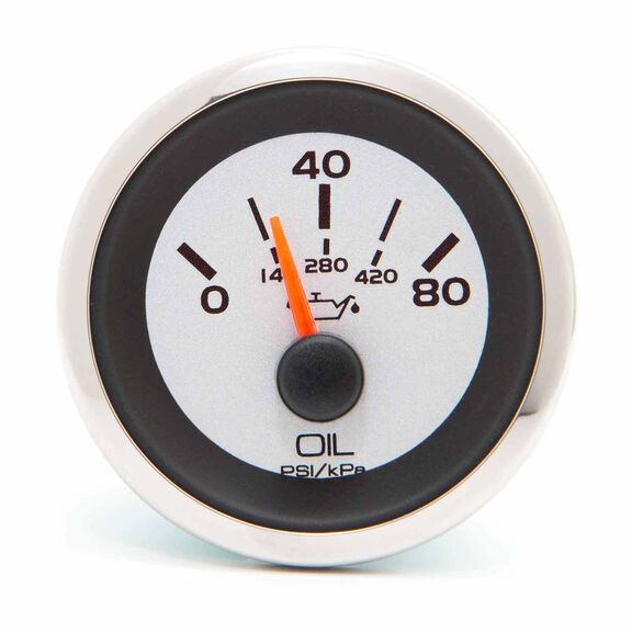 Argent Pro Series Oil Pressure Gauge, 80 psi image number 0
