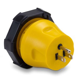 30A/125V Female to 15A/125V Compact Adapter