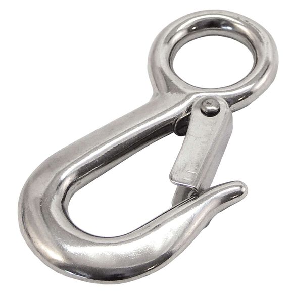 4" Stainless Steel Utility Eye Hook image number 0
