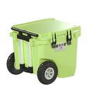 RollR 45 Quart Wheeled Hard Cooler with Telescopic Handle, Matcha image number 2