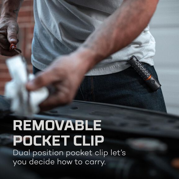 TORCHY 2K Rechargeable Pocket Flashlight | Rechargeable 2,000 EDC Pocket Light image number 5