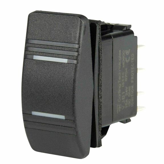 Contura Switch, Two LEDs, On/Off/On, DPDT image number 0