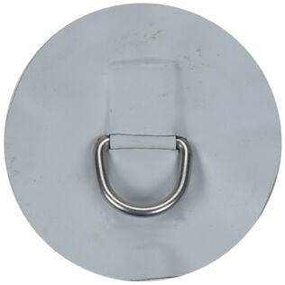 Medium Replacement Patch D-Ring for AL-290 Inflatable Hypalon Sport Boat, Light Gray
