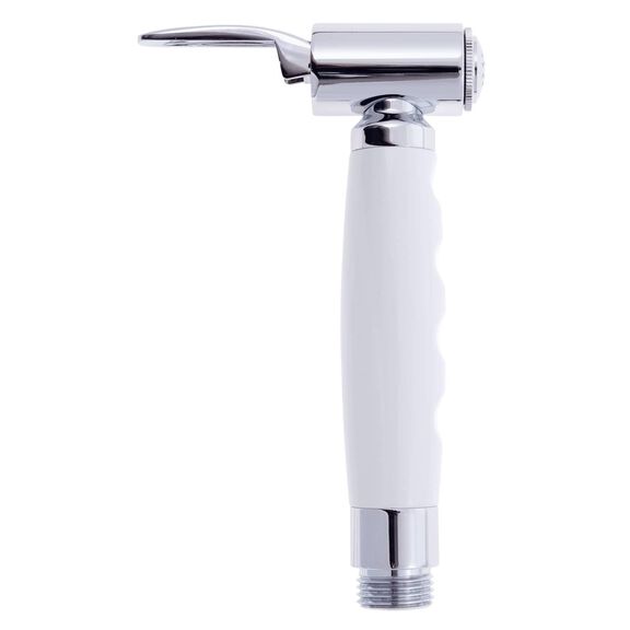 Hammer-Head Sprayer, No Hook, 1/2" NPS Chrome/Arctic White image number 1