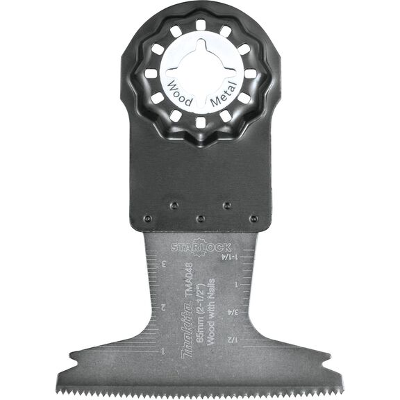 Starlock Oscillating Multi-Tool 2-1/2" Bi-Metal Curved Plunge Cut Blade image number 0