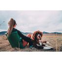 Crazy Creek Original Chair Perfect for Stadium Seats, Camping, Hiking & More, Comfort on All Terrains, Adjustable Straps, Lightweight Design, Water-Resistant, Navy image number 2