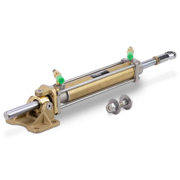SeaStar HC5802 Hydraulic Power Steering Twin Cylinder 9" x 2" image number 0