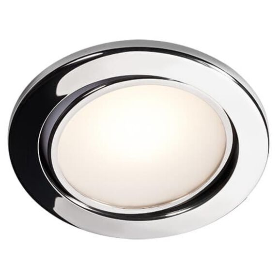 BCM Newport LED Downlight 85mm Satin Steel image number 0