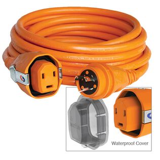 50' Dual Configuration Cordset, 30A, Orange