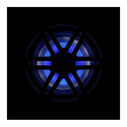 M3-650X-S-Gm-i 6.5" Marine Coaxial Speakers Gunmetal Sport Grilles with RGB LED Lighting image number 8