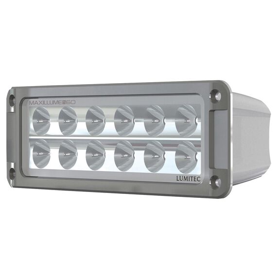 Maxillume h60 Flush Mount LED Floodlight, 6,000 Lumen, White Dimming, White Housing image number 0