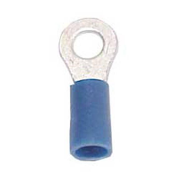 16-14 AWG Ring Terminals, 5/16", Blue image number 0