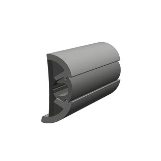 Rub Rail SuproFlex Semi-Rigid Vinyl Medium, 2" X 29/32", 60'