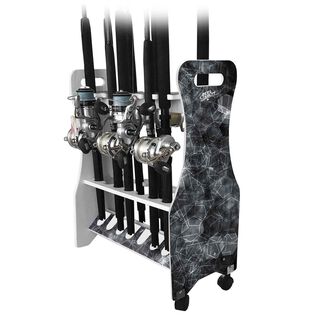 Reel Salty All Weather Low Profile 16 Rod Storage Rack
