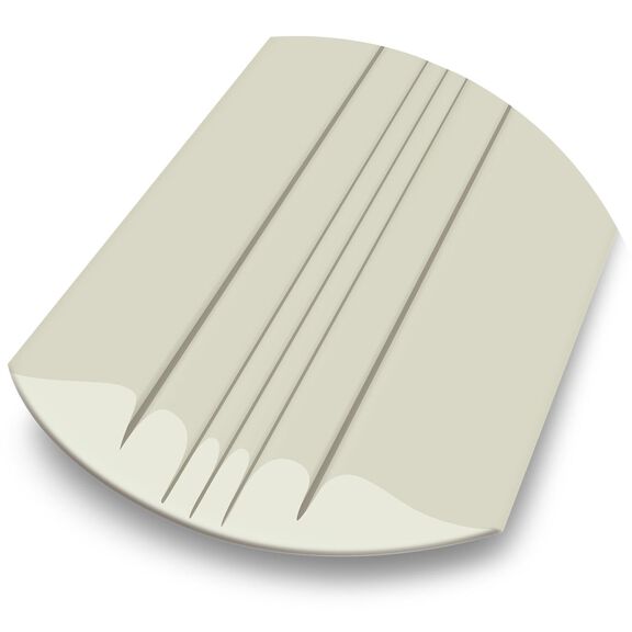 5' KeelGuard Protection Strip, White image number 0