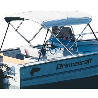 White Vinyl Bimini Boa Tops 6' x 42", No Boot