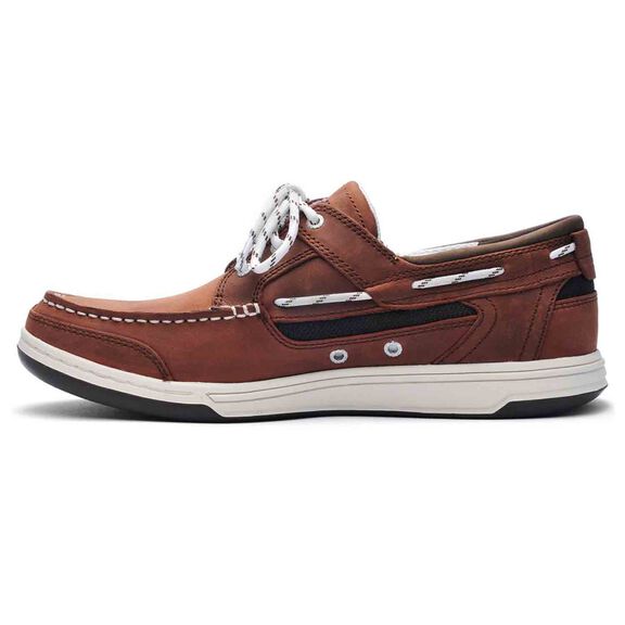 Men's Triton Three Eyelets Nubuck Boat Shoes image number 1