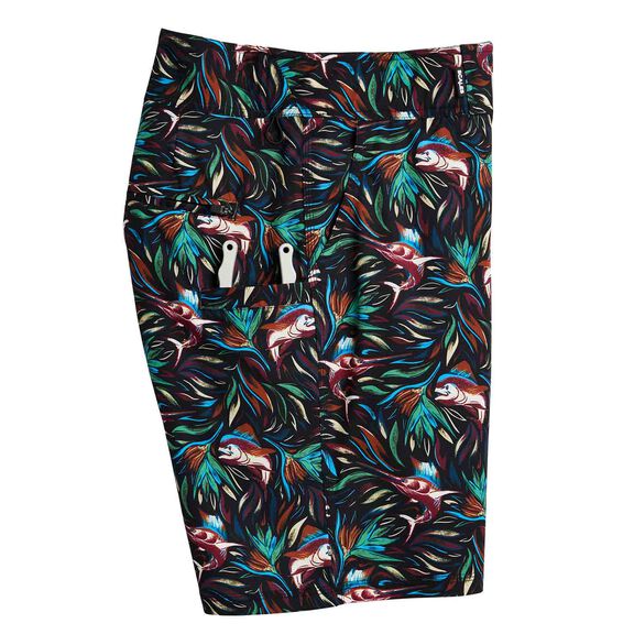 Men's Flower Strike First Mate Board Shorts image number 1