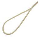 1/2" x 15' Dock Line, Double Braid, Gold / White image number 1