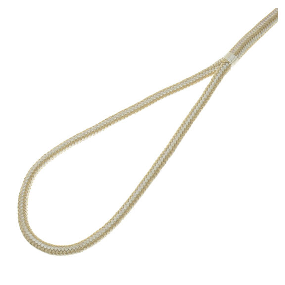 1/2" x 15' Dock Line, Double Braid, Gold / White image number 1