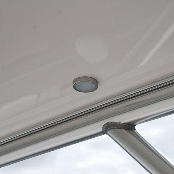 Halo Flush Mount LED Down Light, White Housing, Spectrum RGBW image number 1