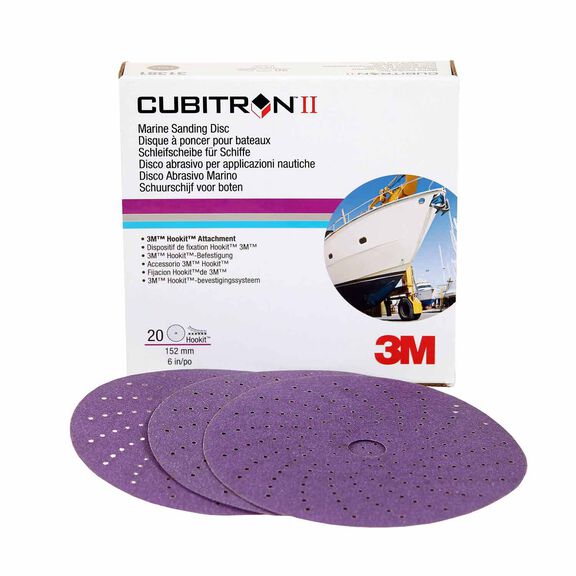 Cubitron&trade; II Marine Sanding Disc, 80+ grade image number 0