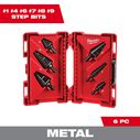 Step Drill Bit Set, 6 Piece image number 0