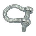 3/8" Anchor Shackle, Galvanized image number 1