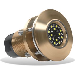 Lumishore SUPRA TIX404 LED Through Hull Underwater Light, 8,150 Lumen, Blue/White