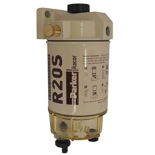 230R2 Spin-On Diesel Fuel Filter/Water Separator, 30 GPH