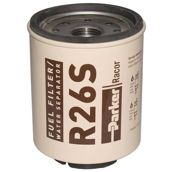 R26S Spin-On Fuel Filter/Water Separator For Series 225R, 2 Micron image number 0
