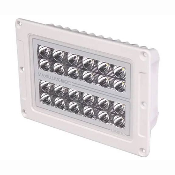 Maxillume h120 Flush Mount LED Floodlight, 12,000 Lumen, White Housing, White Dimming image number 1