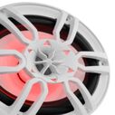 HYDRO 6 x 9" 2-Way Marine Speakers with Integrated RGB LED Lights, 375 Watts, White image number 2