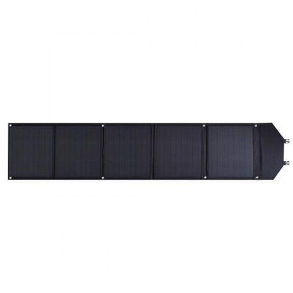 120W Portable Folding Solar Panel with Cables image number 1